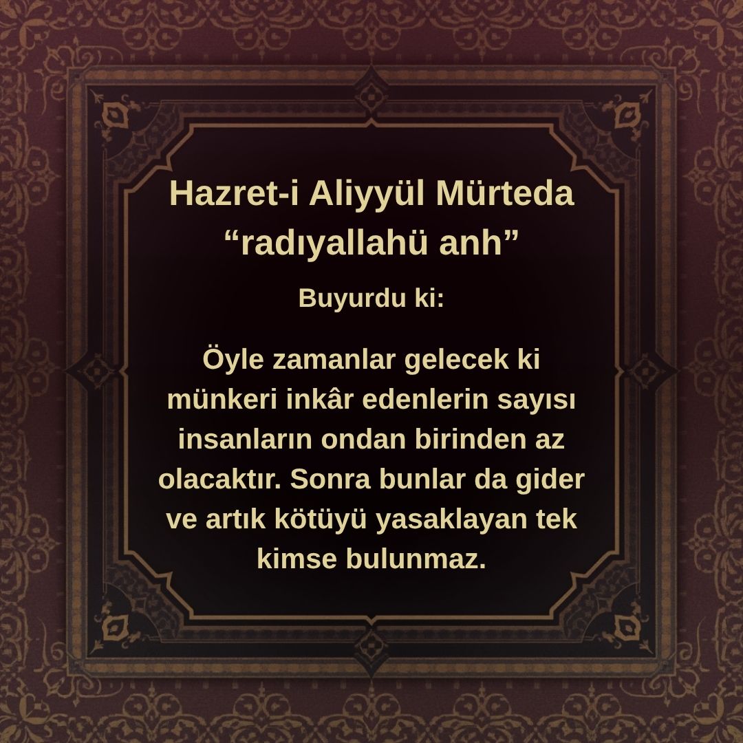 Aliyyül Mürteda (100)